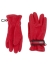 Fleece gloves for girls (pink) р.7, Ticket (57628)