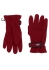 Fleece gloves for girls (color red) s.7, Ticket (57697)