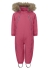 Зимний комбинезон для девочки (цвет розовый) р.80, Ticket (06616)
