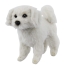 Plush Toy dog Bichon, length 21cm, Hansa (75930)