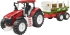 Toy set. Roadmax tractor with trailer and logs, Bruder (34535)