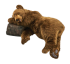 Plush toy Grizzly Bear sleeping length 140cm, Hansa (6848)