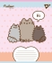 А5/12 лин. Pusheen Weekend, тетрадь ученическая школьная, YES (92063)
