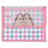 Папка для тетрадей пласт. на резинке В5 Pusheen. Heart, YES (30021)
