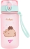 Бутылка для воды Pusheen 500 мл, розовая, софт тач, YES (50296)