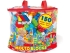 Kids designer with large parts Blocks (150 pcs) in a bag, Molto (12464)