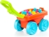 Игровая тележка с конструктором (20 деталей) красная, Molto (23460)