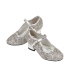 Margeurita shoes, silver sequins, size 33, Souza (108333)