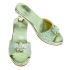 Pippa heeled sandals, mint metallic, size 30/31, Souza (105618)