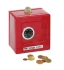 Piggy bank Safe with metal lock red, Goki (40195)