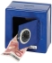 Play Sets Piggy bank Safe with metal lock blue, Goki (40201)