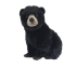 Plush toy Black bear, height 24cm, Hansa (70409)