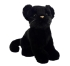 Plush toy Black panther cub, height 18cm, Hansa (74872)