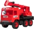 Авто Middle truck кран (червоний) в коробці, Tigres (94876)