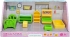 A set of furniture for dolls (bedroom) 7 el., Tigres (96979)