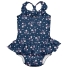 Kids swimsuit-Navy Posies-3g (712159-6305-47), iPlay (50895)