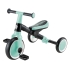 Велосипед детский GLOBBER серии LEARNING TRIKE 2в1, мятный, до 20кг, 3 колеса (735-206)