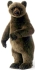 Анимированная мягкая игрушка HANSA Медведь гризли (0201)