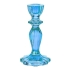 Glass candlestick, Talking Tables, blue, Boho series