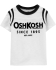 OshKosh Футболка дитяча з назвою бренду колір айворі 12M (72-76 см)
