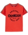OshKosh Футболка дитяча з назвою бренду колір червоний 12M (72-76 см)