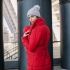 Winter jacket 3 in 1 for pregnant women and babywearing - Red Love&Carry LCM2704