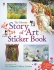 Книга із наклейками: Story of Art, Usborne, арт. 9781474953092