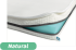 Mattress with mattress pad Natural 60*120 cm, for folding bed, AeroSleep™ Belgium