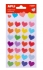 Наклейки Разноцветные сердца, Apli Kids, фетровые, арт. 13897