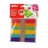Wooden sticks Apli Kids in different colors 50 pcs. (13064)