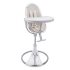 BLOOM™ FRESCO set (SILVER high chair and Coconut White insert) for feeding, USA