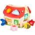 Сортер дитячий Будинок з фігурками, New Classic Toys, 10563 від 12міс +