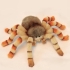 29 cm Jumping Spider Realistic Hansa Plush Toy (6556)