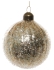 Скляна крижана куля із золотим блиском усередині, Shishi, 8 см, арт. 54107