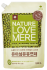 NATURE LOVE MERE™ baby clothes softener with mung bean extract, 1.3 l (soft pack), Korea, NLM (0037)
