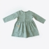 Детское зеленое платье, размер 68-74 см. KITIKATE (8415)