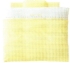 Yellow duvet cover made of Indian eco-cotton, 95x120, Nishikawa™ Japan