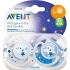 Soother classic Philips Avent Night 6-18 months 2 pcs (SCF176/22)