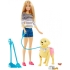 Barbie Puppy Walk Set [DWJ68]