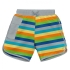 I Play Swim Shorts -Gray Multistripe-6m