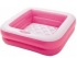 Дитячий надувний басейн 85х85х23см, 57л, Intex (57100) Рожевий