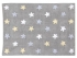 Nursery rug Lorena Canals™ Tricolor Star Blue, 120x160 cm