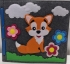 Felt educational book Little Fox, Marmetil