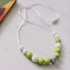 Silicone teething beads - Lime, Love&Carry™ Ukraine
