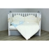 Bed set for baby bed Veres Sleepyhead blue (6 units), art. 213.02