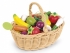 Игровой набор Корзина с овощами и фруктами 24 эл., Janod™ Франция