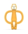 Іграшка-гризун MATCHSTICK MONKEY Лев (колір жовтий, 11 см)