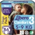 Підгузки дитячі Comfort 3, Libero, 5-9 кг, 86 шт., Арт. 7322541083117