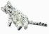 Мягкая игрушка HANSA Малыш снежный леопард (4752)