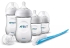 Avent™ | Набор Natural 2.0 для новорожденного (4 бутылочки 2x125мл и 2x260мл, щеточка, пустышка 0-6 мес) (SCD301/01)